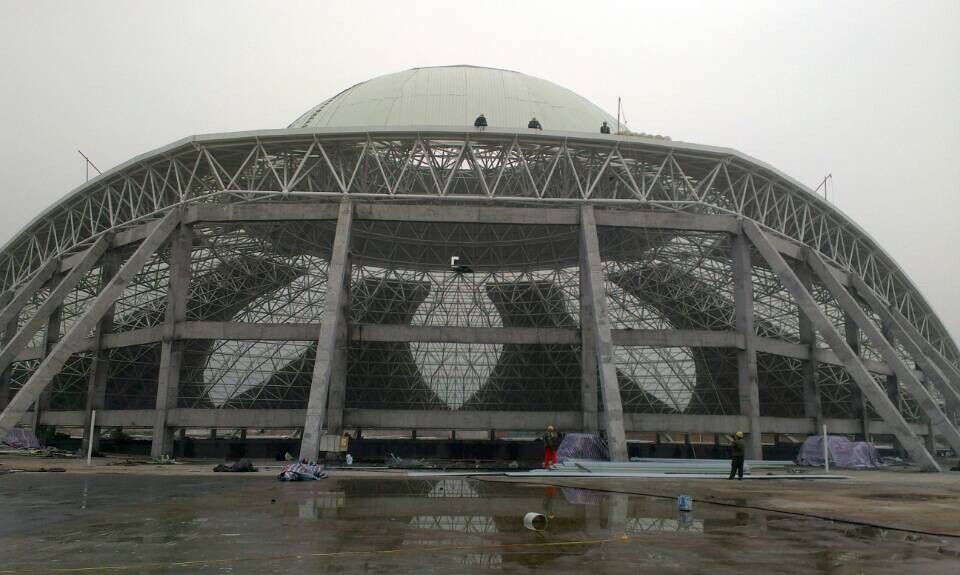 冀州温泉馆网架工程