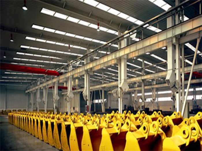 冀州徐工集团挖掘机装配车间