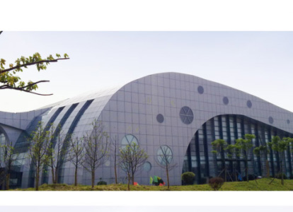 冀州会议中心外景网架工程